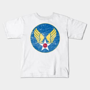 U.S. Army Air Corps Distressed Kids T-Shirt